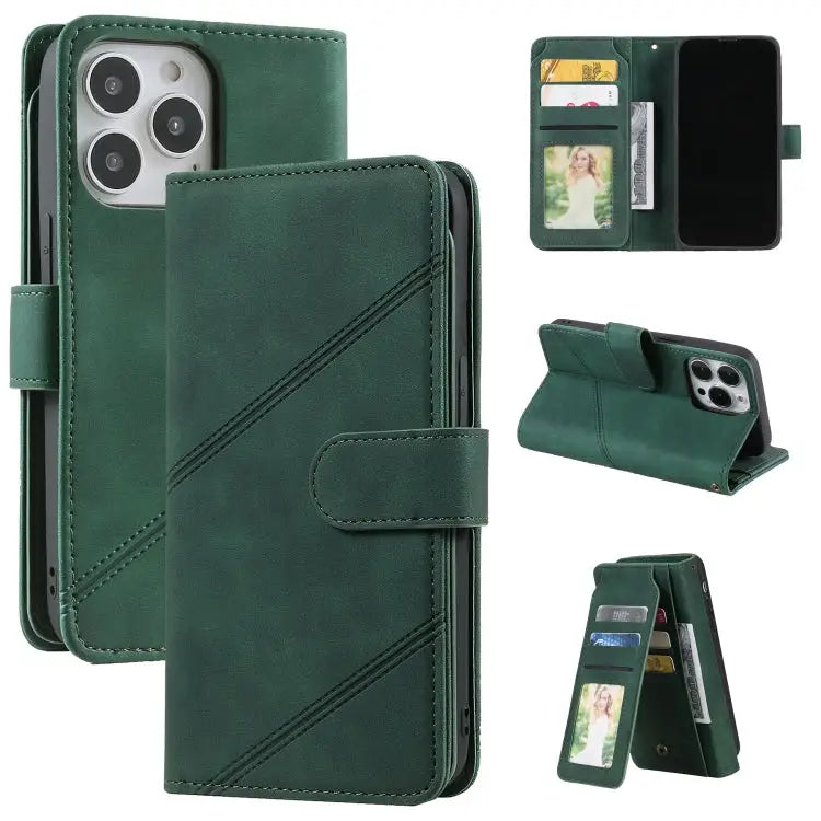 Skin Feel Horizontal Flip Leather Phone Case For iPhone 13 Pro Max For iPhone 13 Pro For iPhone 13 For iPhone 13 mini