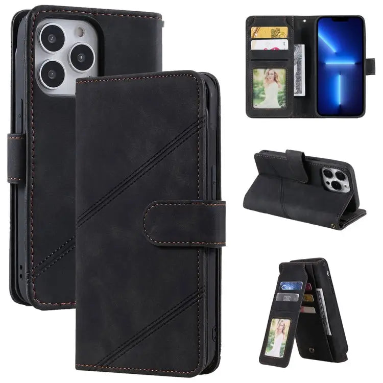 Skin Feel Horizontal Flip Leather Phone Case For iPhone 13 Pro Max For iPhone 13 Pro For iPhone 13 For iPhone 13 mini