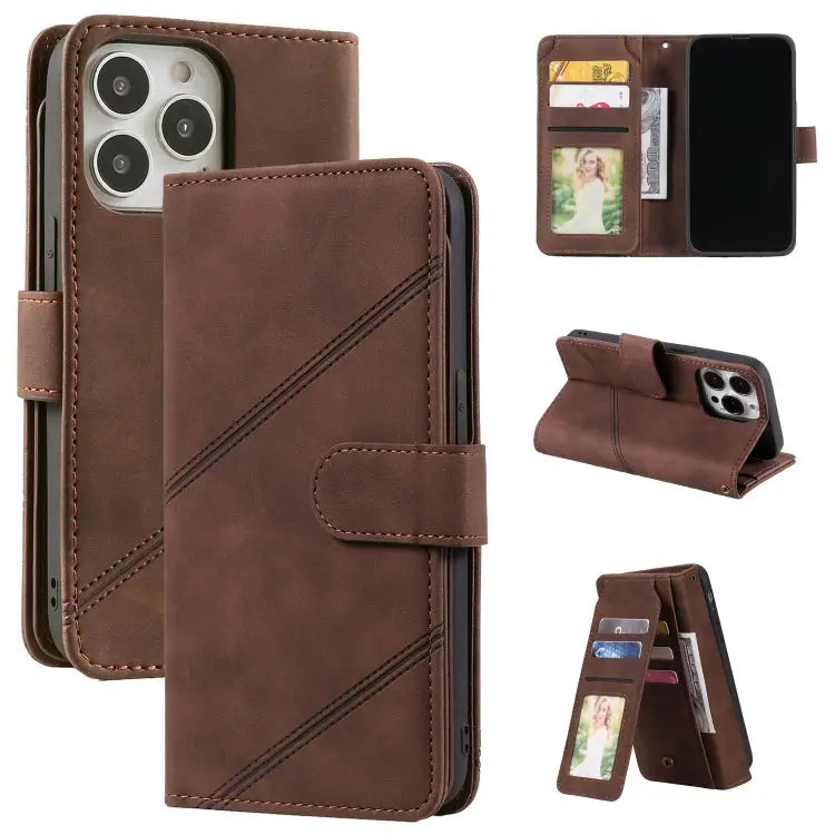 Skin Feel Horizontal Flip Leather Phone Case For iPhone 13 Pro Max For iPhone 13 Pro For iPhone 13 For iPhone 13 mini