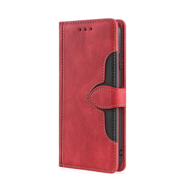 Skin Feel Magnetic Buckle Leather Phone Case For iPhone 14 For iPhone 14 Plus For iPhone 14 Pro For iPhone 14 Pro Max