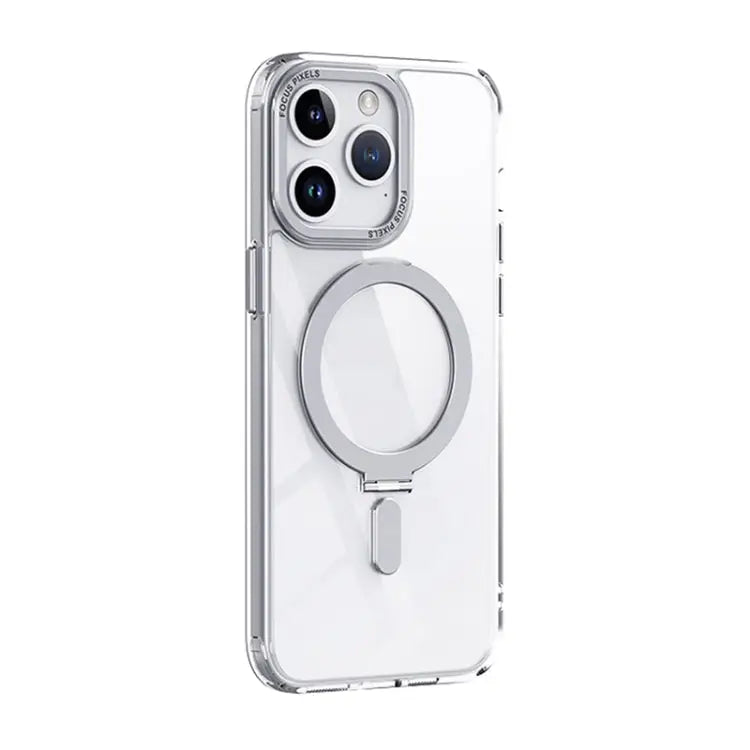 Skin Feel MagSafe Shockproof Phone Case with Holder For iPhone 15 Pro Max For iPhone 15 Pro For iPhone 15 Plus