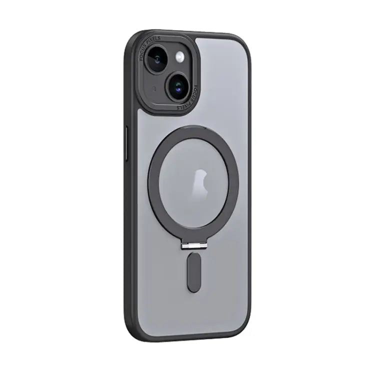 Skin Feel MagSafe Shockproof Phone Case with Holder For iPhone 15 Pro Max For iPhone 15 Pro For iPhone 15 Plus