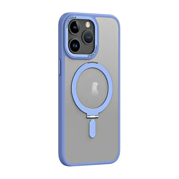 Skin Feel MagSafe Shockproof Phone Case with Holder For iPhone 15 Pro Max For iPhone 15 Pro For iPhone 15 Plus