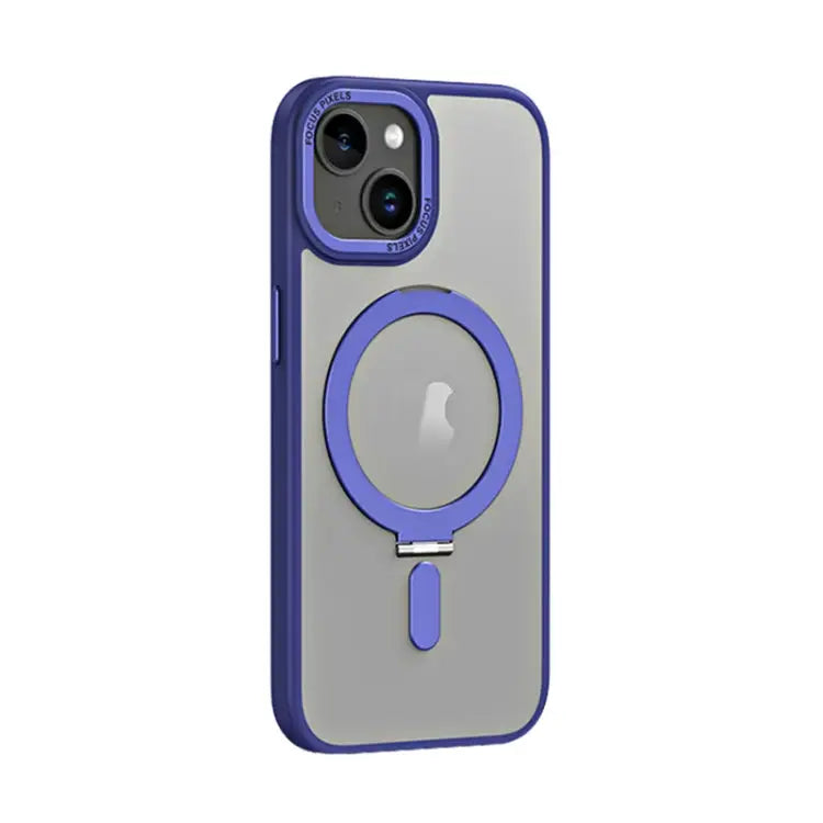 Skin Feel MagSafe Shockproof Phone Case with Holder For iPhone 15 Pro Max For iPhone 15 Pro For iPhone 15 Plus
