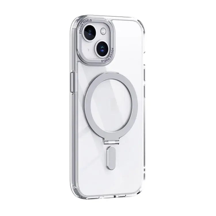 Skin Feel MagSafe Shockproof Phone Case with Holder For iPhone 15 Pro Max For iPhone 15 Pro For iPhone 15 Plus