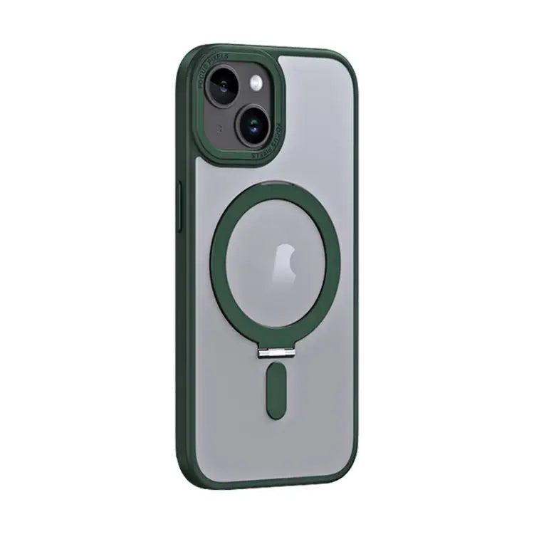 Skin Feel MagSafe Shockproof Phone Case with Holder For iPhone 15 Pro Max For iPhone 15 Pro For iPhone 15 Plus