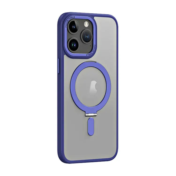 Skin Feel MagSafe Shockproof Phone Case with Holder For iPhone 15 Pro Max For iPhone 15 Pro For iPhone 15 Plus