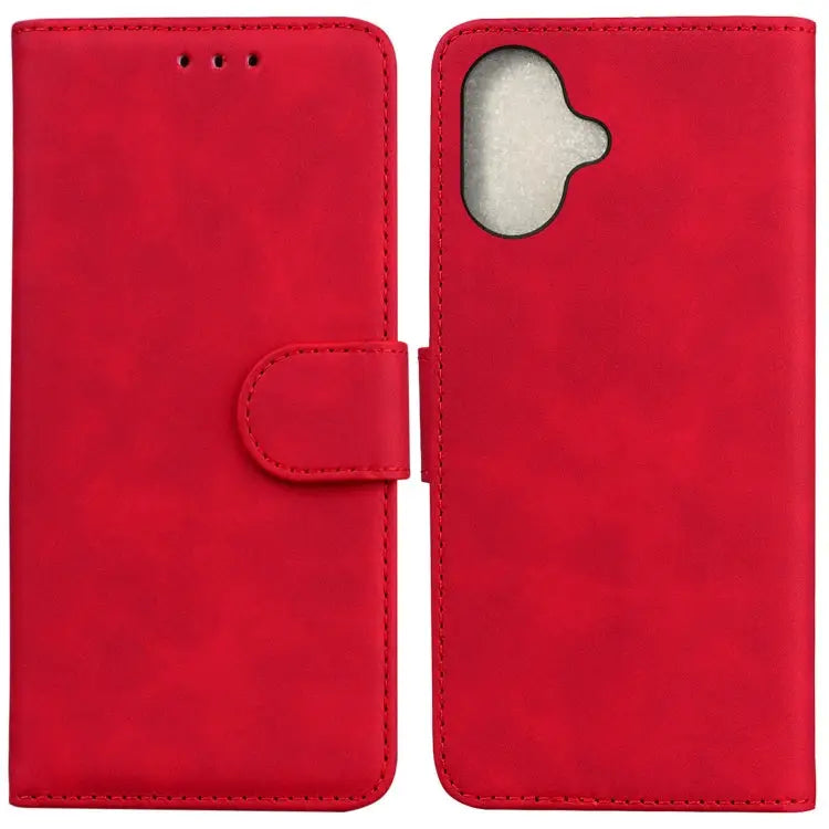 Skin Feel Pure Color Flip Leather Phone Case For iPhone 16 For iPhone 15 Pro Max For iPhone 15 Pro For iPhone 15 Plus