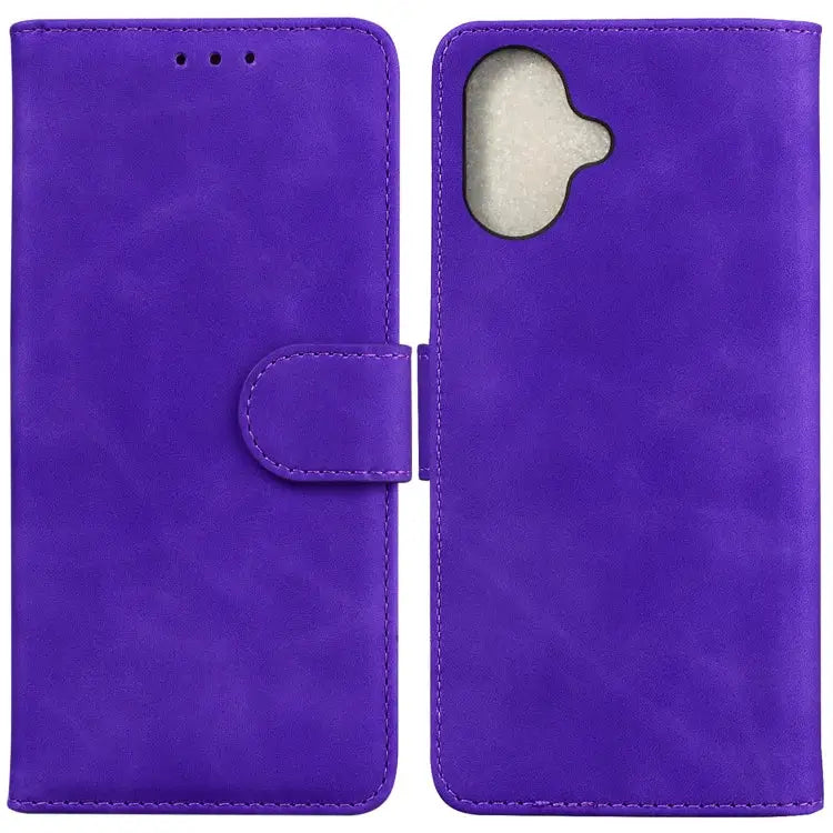 Skin Feel Pure Color Flip Leather Phone Case For iPhone 16 For iPhone 15 Pro Max For iPhone 15 Pro For iPhone 15 Plus