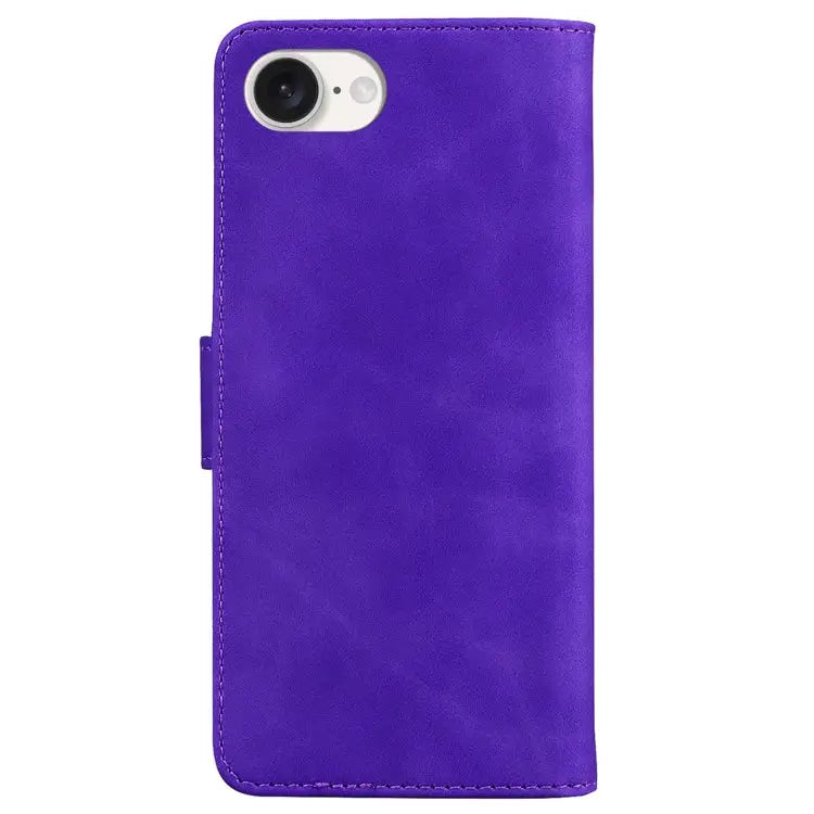 Skin Feel Pure Color Flip Leather Phone Case iPhone 16e For iPhone 16 Pro Max For iPhone 16 Pro For iPhone 16 Plus