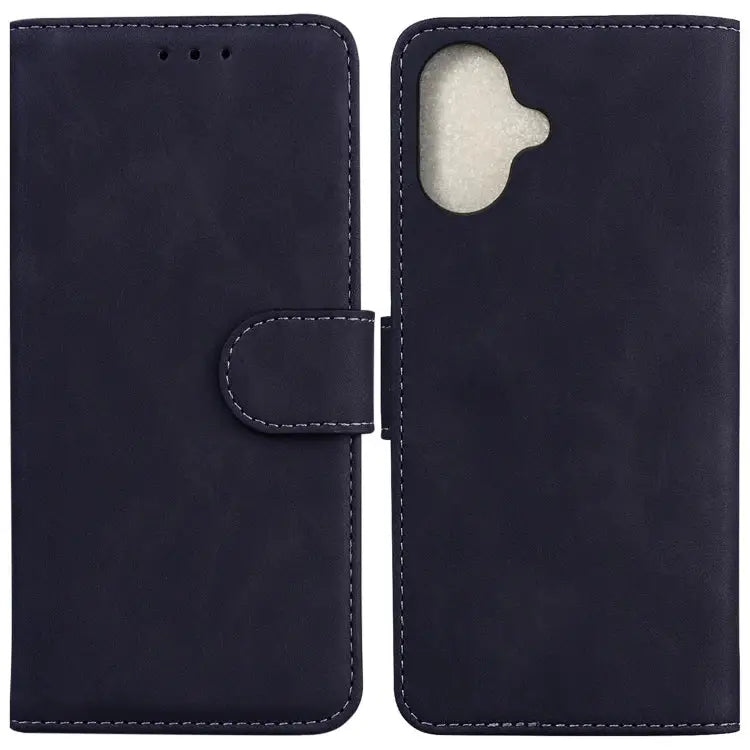 Skin Feel Pure Color Flip Leather Phone Case iPhone 16e For iPhone 16 Pro Max For iPhone 16 Pro For iPhone 16 Plus