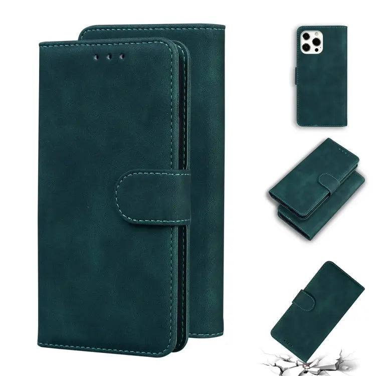 Skin Feel Pure Color Horizontal Flip Leather Case with Holder & Card Slots & Wallet For iPhone 13 mini For iPhone 13