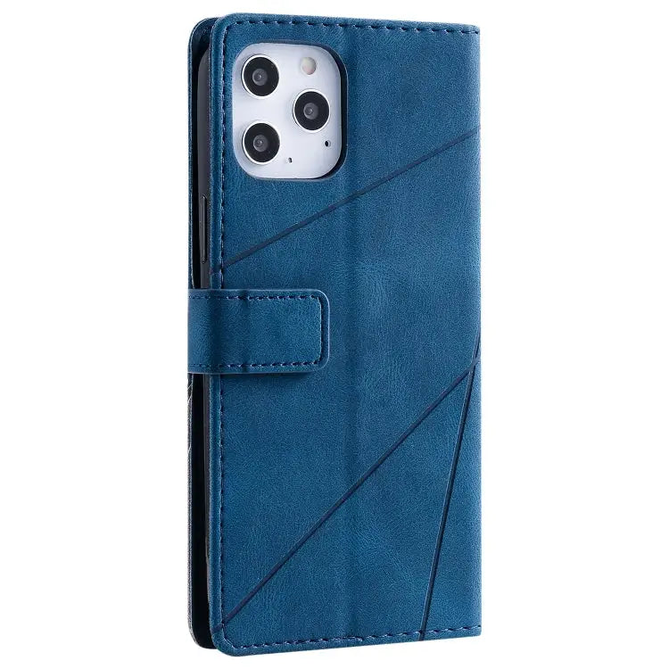 Skin Feel Splicing Horizontal Flip Leather Case with Holder & Card Slots & Wallet & Photo Frame For iPhone 12 Pro Max