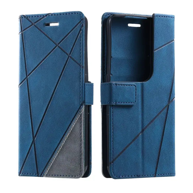 Skin Feel Splicing Leather Phone Case For OPPO Reno8 Pro+ For OPPO Reno8 Pro For OPPO Reno8 For Samsung Galaxy Xcover5