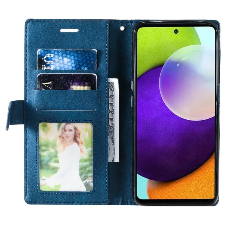 Skin Feel Splicing Leather Phone Case For Samsung Galaxy A23 4G For Realme C21Y For Realme C31 For Realme C35 - OnePlus