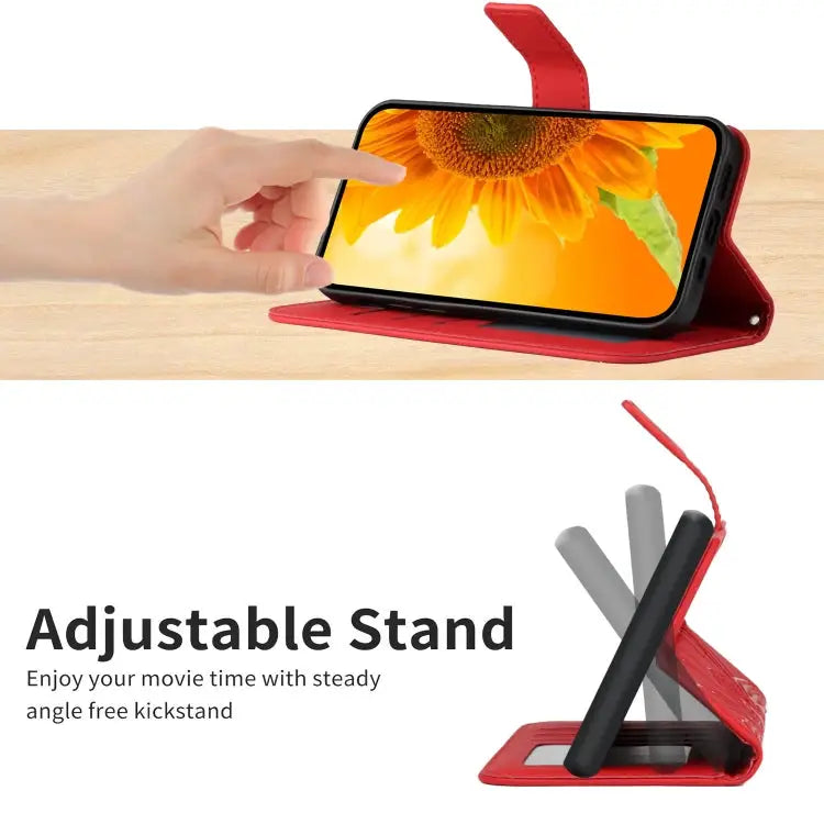Skin Feel Sun Flower Pattern Flip Leather Phone Case For iPhone 14 Pro For iPhone 14 Pro Max - Apple Accessories