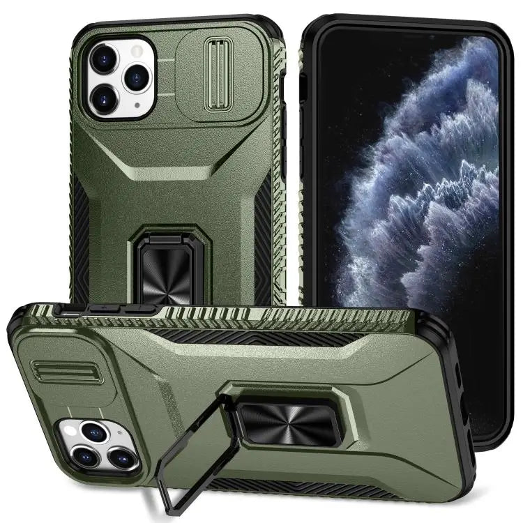Sliding Camshield Holder Phone Case For iPhone 11 Pro Max For iPhone 11 For iPhone 11 Pro - For iPhone 11 Pro Max