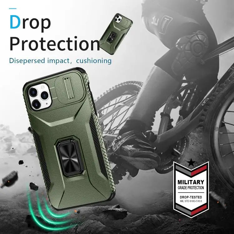 Sliding Camshield Holder Phone Case For iPhone 11 Pro Max For iPhone 11 For iPhone 11 Pro - Apple Accessories