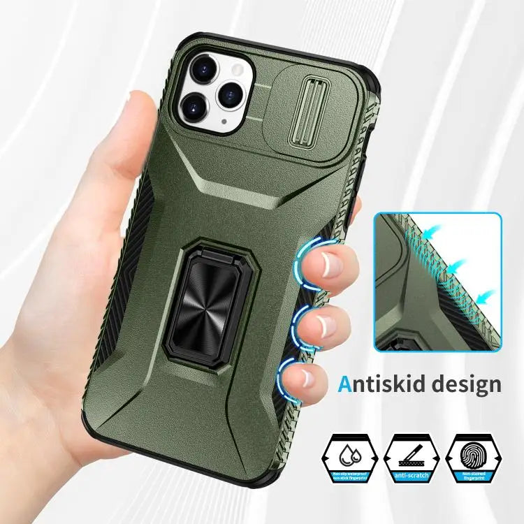 Sliding Camshield Holder Phone Case For iPhone 11 Pro Max For iPhone 11 For iPhone 11 Pro - Apple Accessories