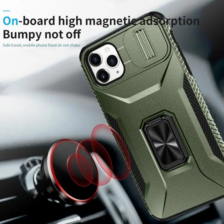 Sliding Camshield Holder Phone Case For iPhone 11 Pro Max For iPhone 11 For iPhone 11 Pro - Apple Accessories