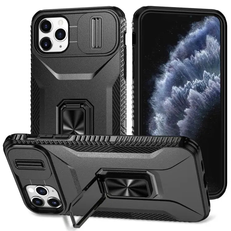 Sliding Camshield Holder Phone Case For iPhone 11 Pro Max For iPhone 11 For iPhone 11 Pro - For iPhone 11 Pro Max