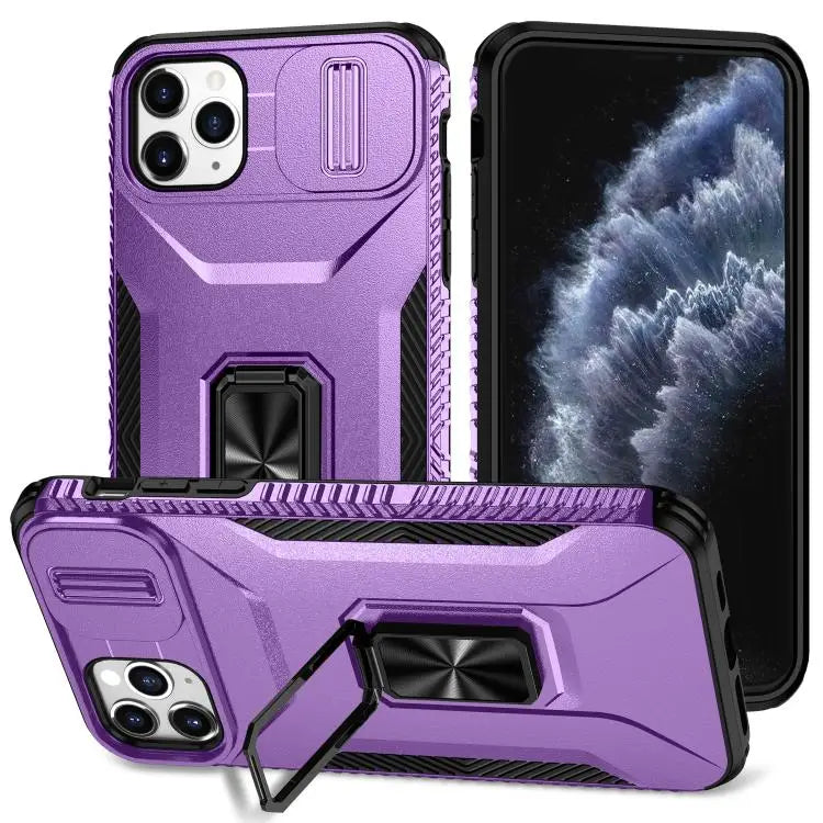 Sliding Camshield Holder Phone Case For iPhone 11 Pro Max For iPhone 11 For iPhone 11 Pro - For iPhone 11 Pro Max