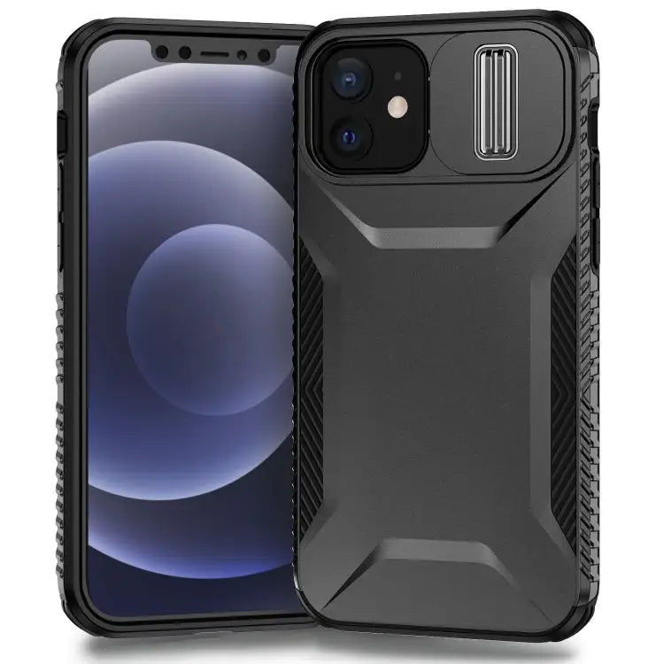 Sliding Camshield Phone Case For iPhone 11 For iPhone 11 Pro - For iPhone 12 / Black - Apple Accessories