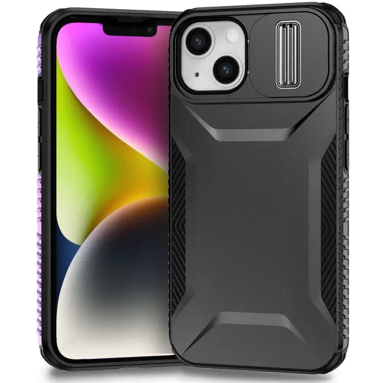 Sliding Camshield Phone Case For iPhone 13 Pro For iPhone 12 For iPhone 11 Pro Max - For iPhone 14 / 13 / Black - Apple