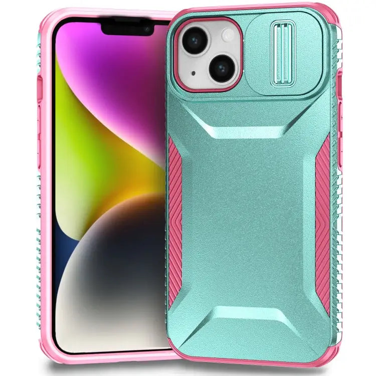 Sliding Camshield Phone Case For iPhone 13 Pro For iPhone 12 For iPhone 11 Pro Max - For iPhone 14 / 13 / Grey Green