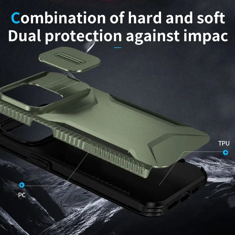Sliding Camshield Phone Case For iPhone 14 / 13 For iPhone 14 Pro For iPhone 13 Pro Max - Apple Accessories