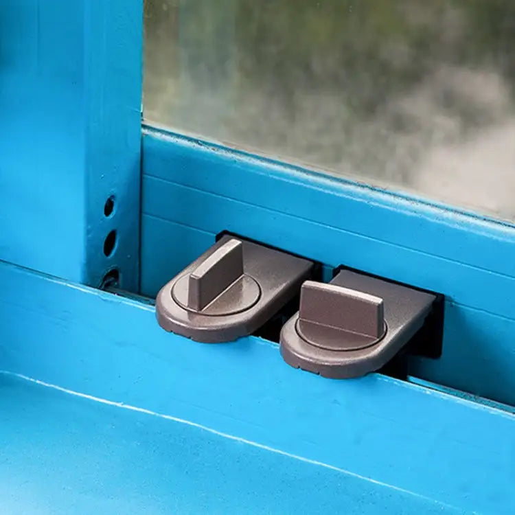 Sliding Sash Stopper Cabinet Locks & Straps Doors Security Anti-theft Lock Window Door Baby Safety Lock 029 - 029