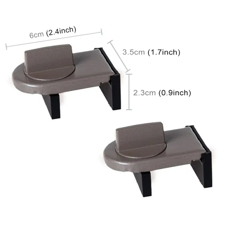 Sliding Sash Stopper Cabinet Locks & Straps Doors Security Anti-theft Lock Window Door Baby Safety Lock 029 - 029