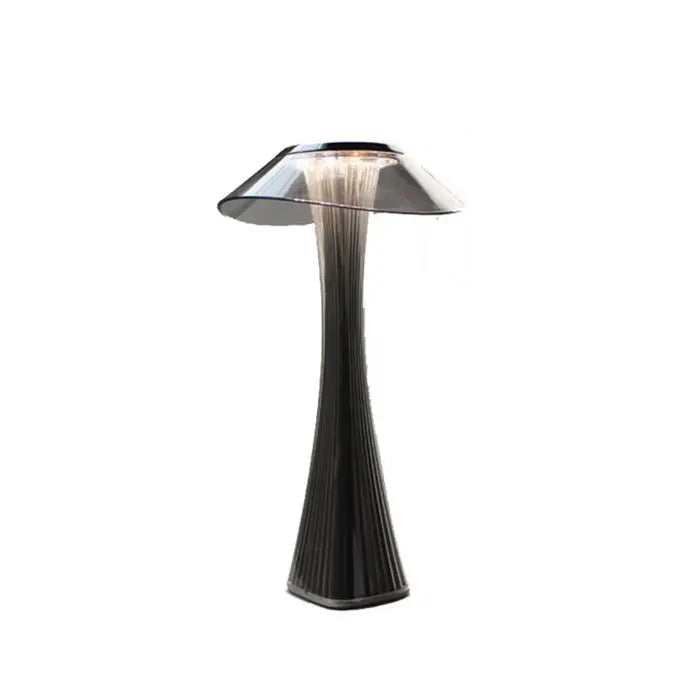 Small Waist USB Charging Students Learn Eye Protection LED Table Lamp - Grey