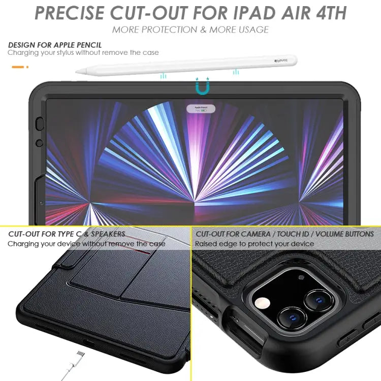 Smart B Magnetic Horizontal Flip Leather Case with 7-speed Bracket & Card Slots & Pen Slot & Sleep / Wake-up Function