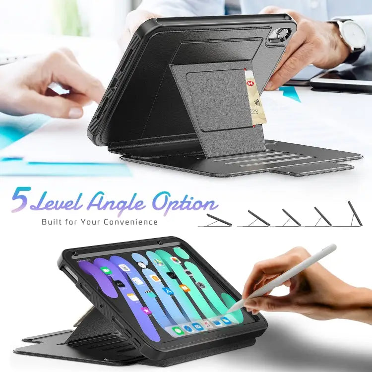 Smart B Magnetic Leather Tablet Case For iPad mini 6 For iPad mini 6 / mini 2024 - Apple Accessories