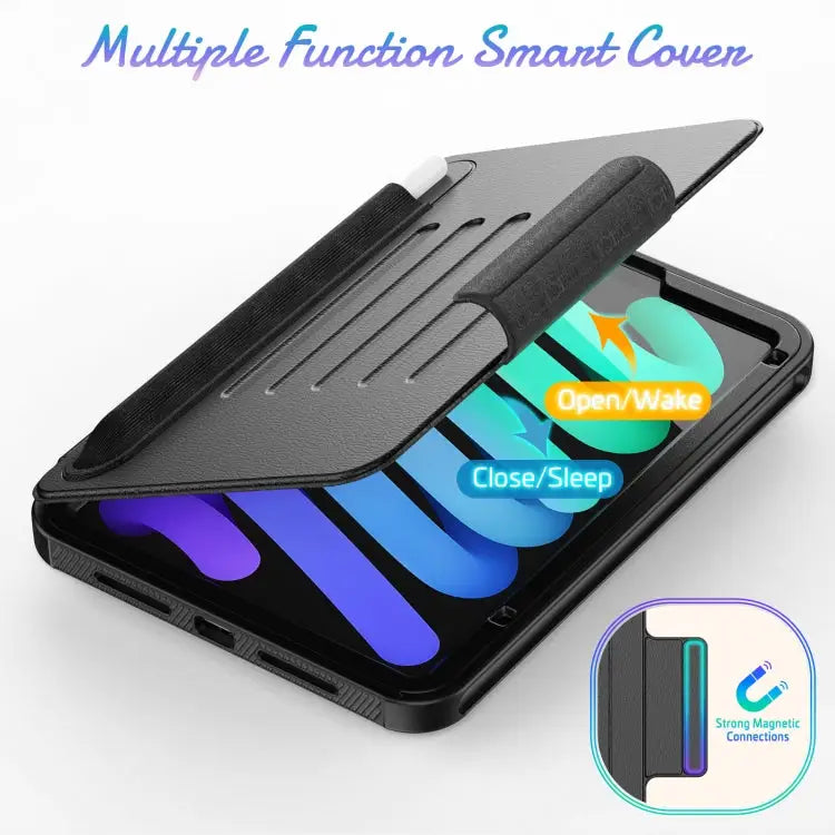 Smart B Magnetic Leather Tablet Case For iPad mini 6 For iPad mini 6 / mini 2024 - Apple Accessories