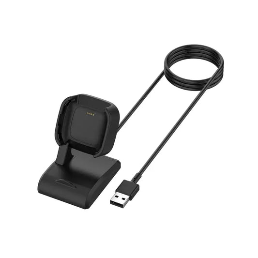 Smartwatch Replacement USB Charger Charging Dock Adapter for Fitbit Versa 2 Cable Length: 1m