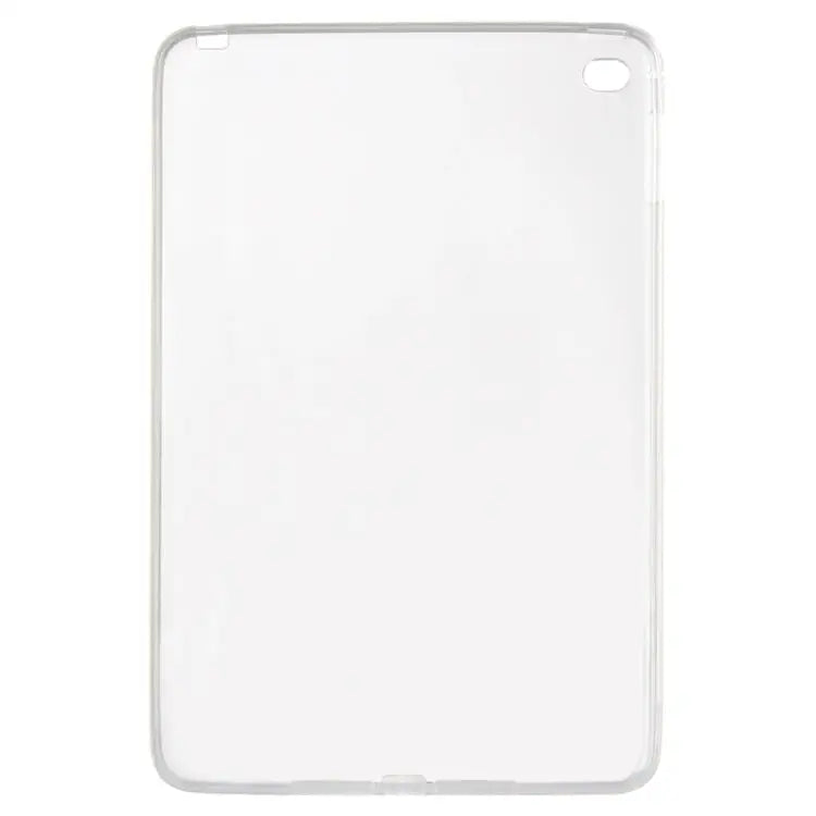 Smooth Surface TPU Case for iPad Mini 4 - Transparent