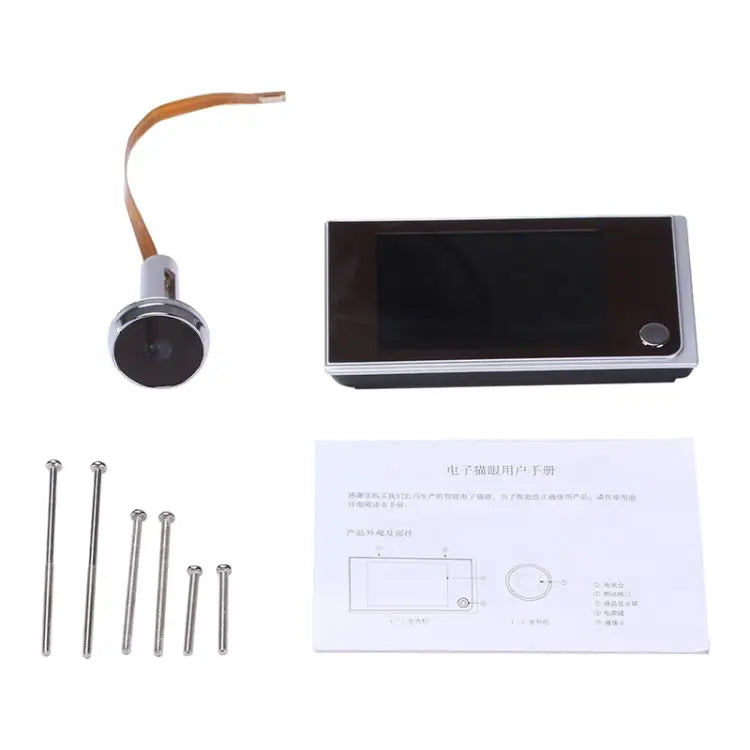 SN520A 3.5 inch Screen 1.0MP Security Camera Digital Peephole Door Viewer SN520A - SN520A
