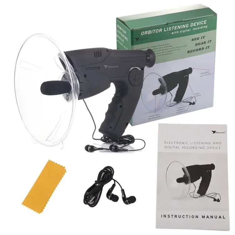 Solaraway TN-02 8X Prism Optical System Orbitor Natural Observer with Digital Recording Support TF Card & Headphone