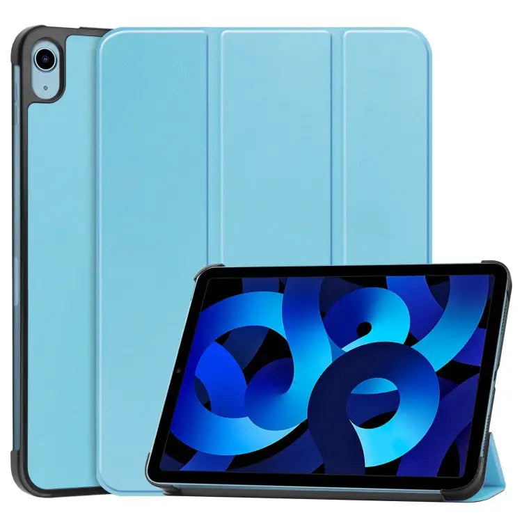 Solid Color Custer Texture Leather Tablet Case For iPad 10th Gen 10.9 2022 / 2025 - For iPad 10th Gen 10.9 2022 / 2025
