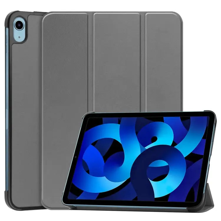 Solid Color Custer Texture Leather Tablet Case For iPad 10th Gen 10.9 2022 / 2025 - For iPad 10th Gen 10.9 2022 / 2025