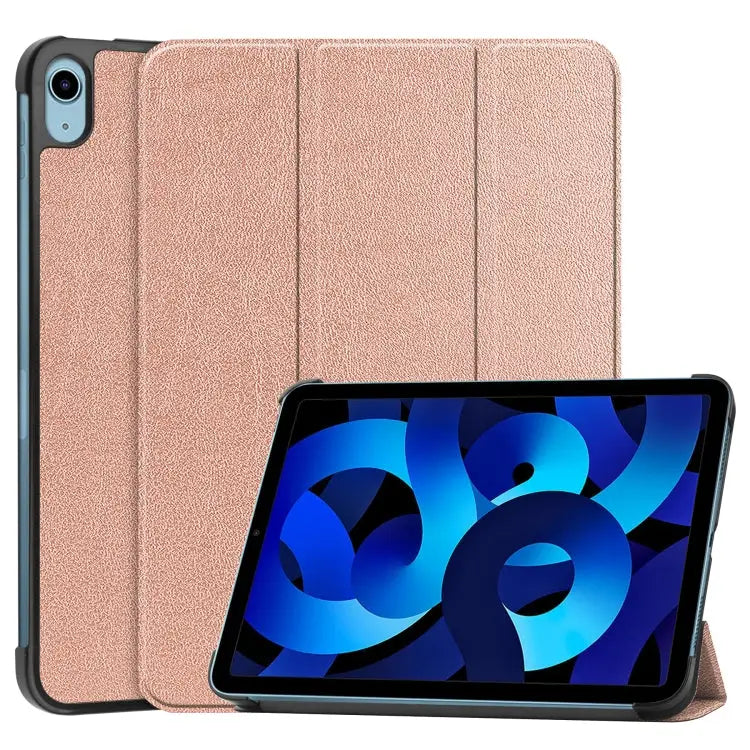 Solid Color Custer Texture Leather Tablet Case For iPad 10th Gen 10.9 2022 / 2025 - For iPad 10th Gen 10.9 2022 / 2025
