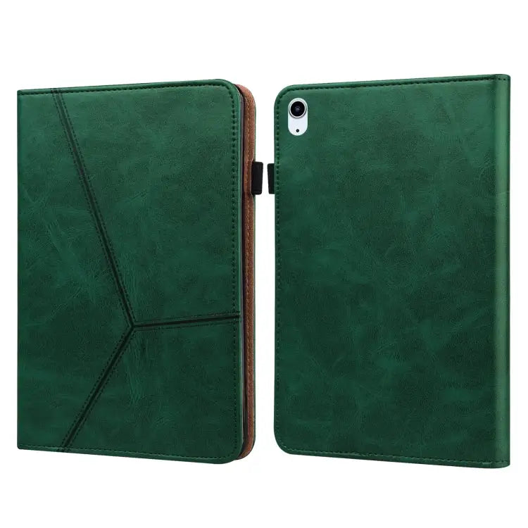 Solid Color Embossed Striped Smart Leather Case For iPad 10.2 2019 / Pro 10.5 inch For iPad 5 / 6 / 7 / 8 2017 For iPad