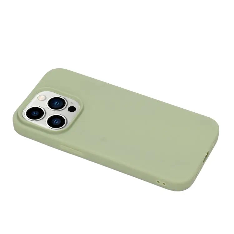 Solid Color Frosted Silicone Phone Case For iPhone 14 Pro For iPhone 14 Pro Max - Apple Accessories
