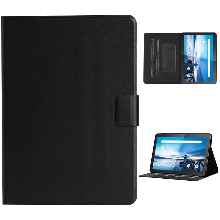 Solid Color Horizontal Flip Leather Case with Card Slots & Holder & Sleep / Wake-up Function For Huawei MediaPad T3