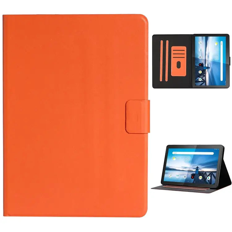 Solid Color Horizontal Flip Leather Case with Card Slots & Holder & Sleep / Wake-up Function For Huawei MediaPad T3