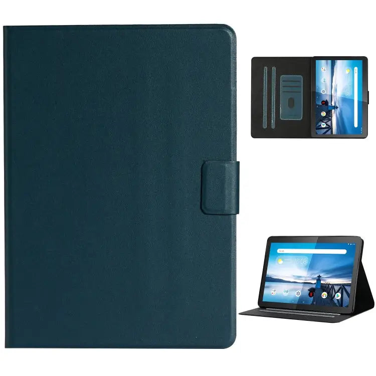 Solid Color Horizontal Flip Leather Case with Card Slots & Holder & Sleep / Wake-up Function For Huawei MediaPad T3