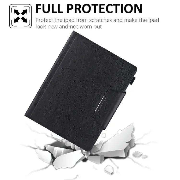 Solid Color Horizontal Flip Leather Case with Holder & Card Slot & Photo Frame & Wallet For iPad Pro 12.9 2022 / 2021