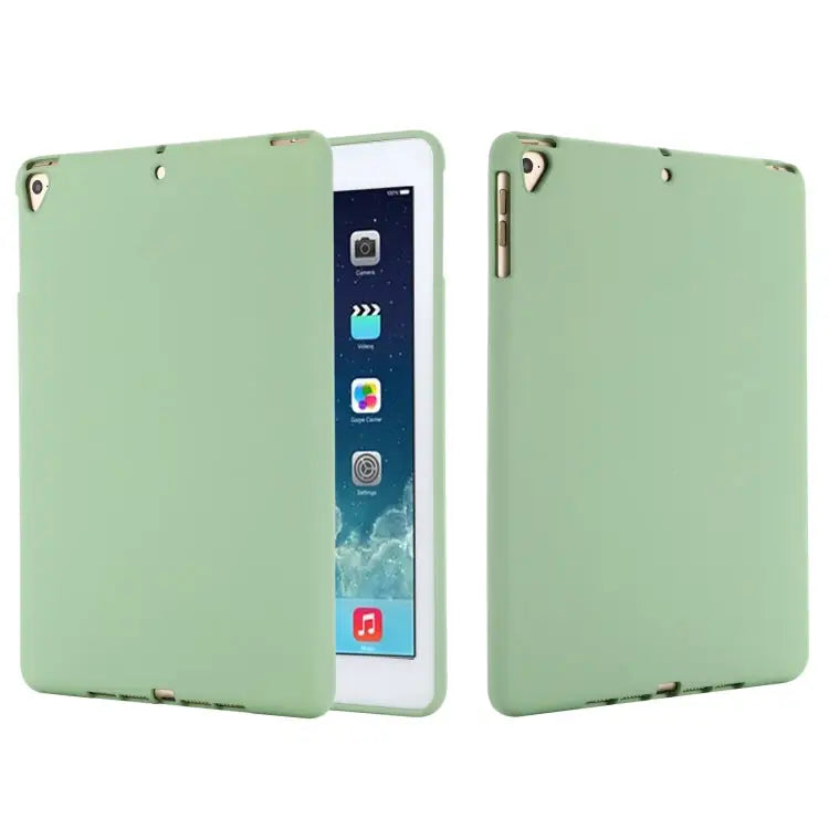 Solid Color Liquid Silicone Dropproof Full Coverage Protective Case For iPad Air 11 2024 / Air 2022 / 2020 10.9